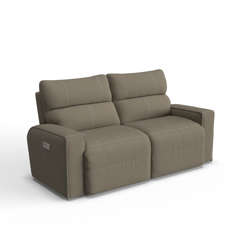 Maddox Power Reclining 2-seat Sofa w/ Headrest